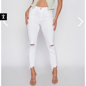 YMI Junior Vintage Dream High-Rise Straight Ankle